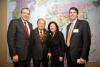 Luis Caldera; Honoree, Senator Dan Inouye; Irene Hirano Inouye and Ben Johnson